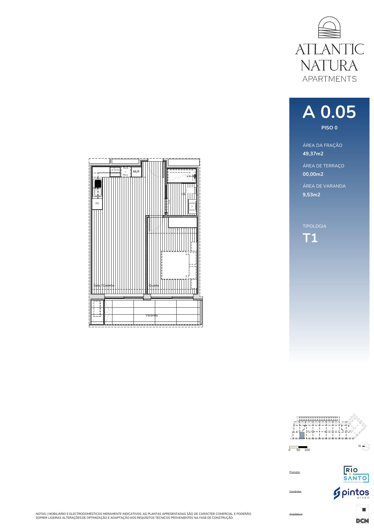 Planta Fração A 0.05