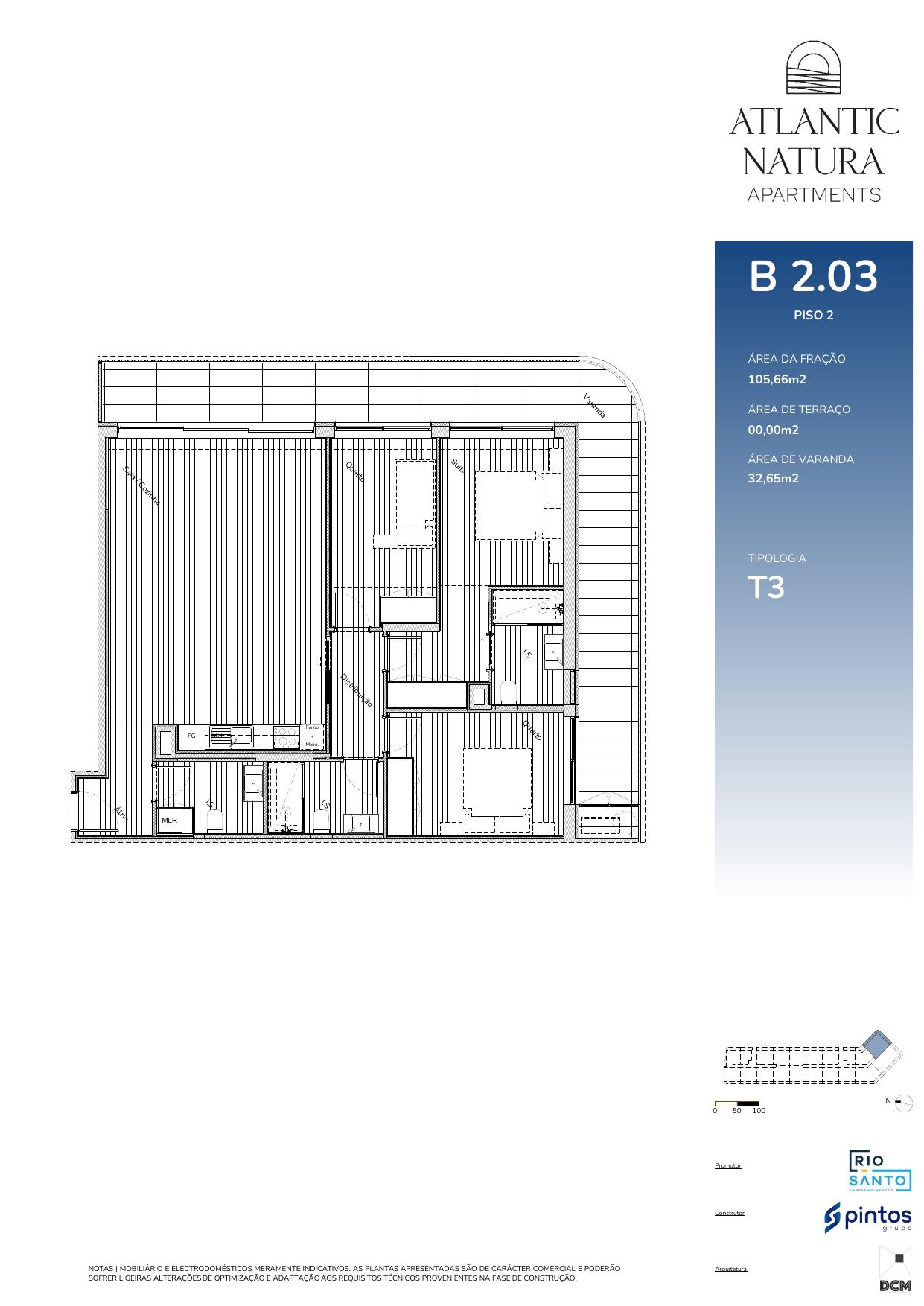 Planta Fração B 2.03