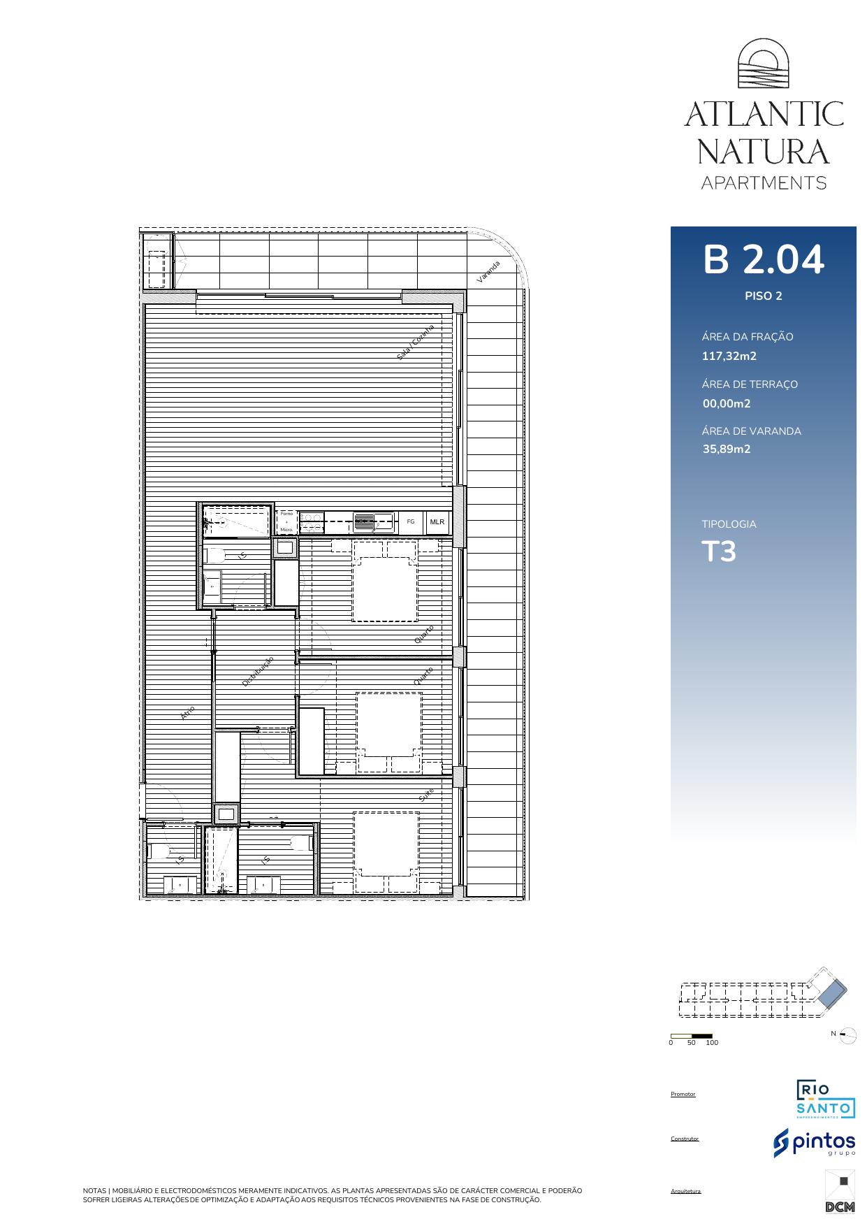 Planta Fração B 2.04